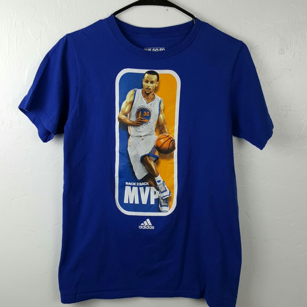 Adidas t-shirts Golden State size S unisex kids graphic